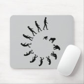 Evolutions-Spirale Mousepad (Mit Mouse)