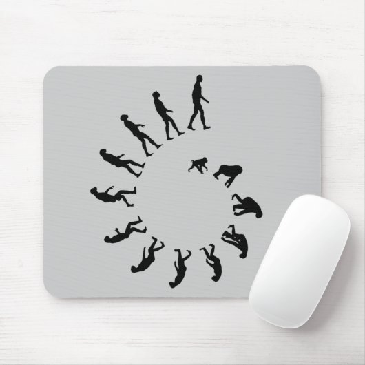 Evolutions-Spirale Mousepad (Mit Mouse)