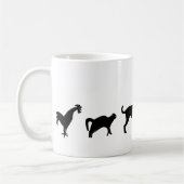 Evolutions-Stadtmusiker von Bremen Kaffeetasse (Links)