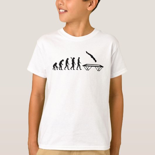 Evolutions-Trampoline T-Shirt (Vorderseite)