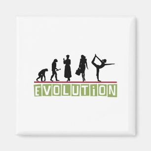 Evolutions-Yoga Magnet