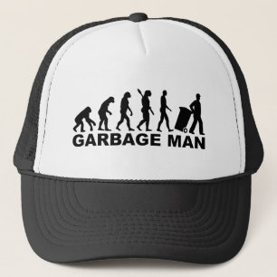 Evolutionsabfallmann Truckerkappe