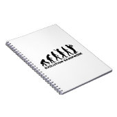 EvolutionSaxophone Notizblock (Rechte Seite)