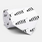 Evolutionsblockierschießen Krawatte (Gerollt)