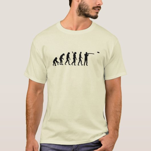 Evolutionsblockierschießen T-Shirt (Vorderseite)