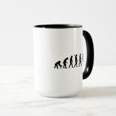 Evolutionsblockierschießen Tasse (VorderseiteRechts)