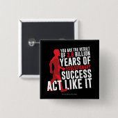 Evolutionserfolg Button (Vorne & Hinten)