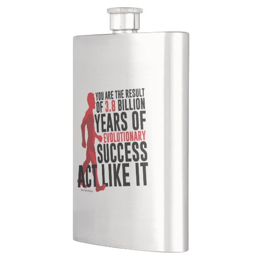 Evolutionserfolg Flachmann (Links)