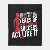 Evolutionserfolg Fleecedecke (Vorderseite)