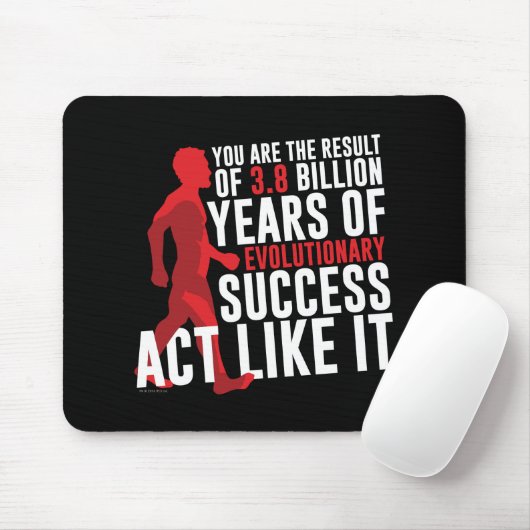 Evolutionserfolg Mousepad (Mit Mouse)