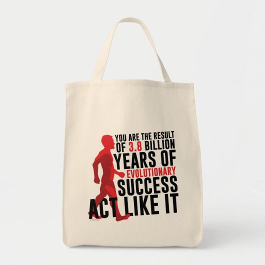 Evolutionserfolg Tragetasche (Vorne)