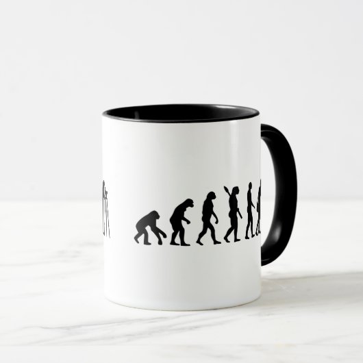 Evolutionsfeldmesser Tasse (VorderseiteRechts)