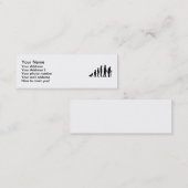 Evolutionsgroßvater Mini Visitenkarte (Vorne/Hinten)