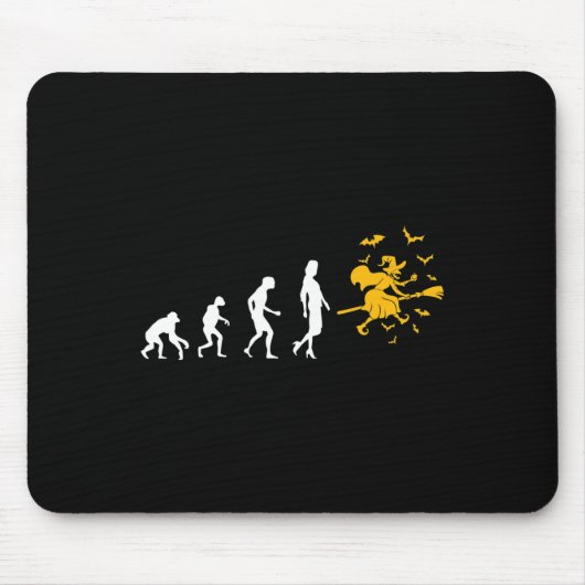 Evolutionshexe mousepad (Vorne)