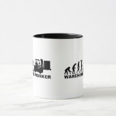 Evolutionslagerarbeitskraft Tasse (Zentrum)