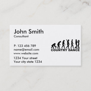 Evolutionslandtanz Visitenkarte