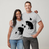 Evolutionsmäuse gegen Katze T-Shirt (Unisex)