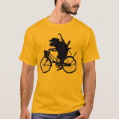 Evolutionsmäusefahrrad T-Shirt (Vorderseite)