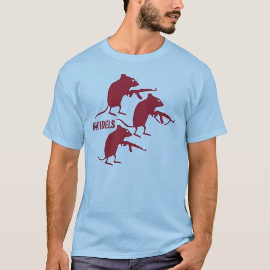 Evolutionsmäuseungläubige T-Shirt (Vorderseite)