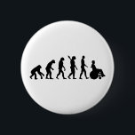 Evolutionsrollstuhl handicaped button<br><div class="desc">Handicaped Radstuhl des Evolutions-Rollstuhls Unfähigkeit mit Behinderung</div>