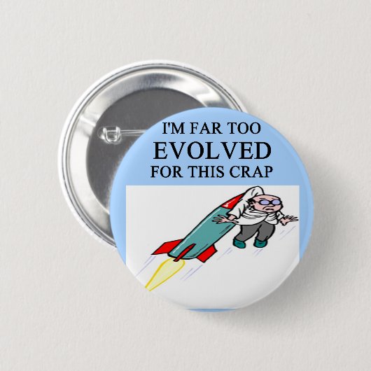 Evolutionswitz Button (Vorne & Hinten)