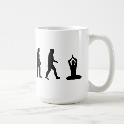 Evolutionsyoga Kaffeetasse (Rechts)
