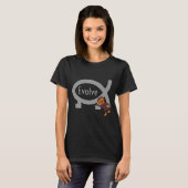 Evolve-Affen- und Fischdesign T-Shirt (Vorne ganz)