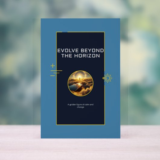 Evolve Beyond Poster print (Neutral)