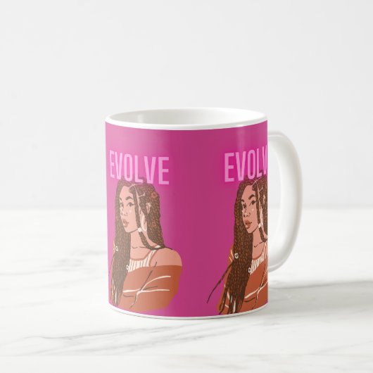 Evolve Coffee Tasse (VorderseiteRechts)