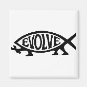 Evolve Fish Magnet (Vorne)