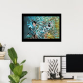 Evolve Illustration Print von Chris Jay Poster (Heimbüro)