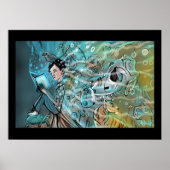 Evolve Illustration Print von Chris Jay Poster (Vorne)