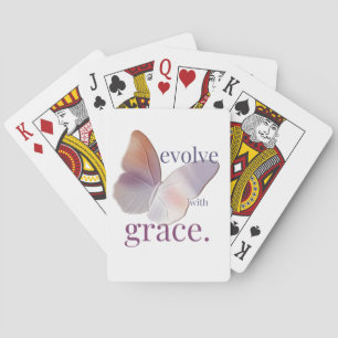 Evolve mit Grace Themed Spielkarten