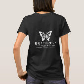 Evolve Or Stay Basic Butterfly-Shirt 0047704-FB T-Shirt (Rückseite)