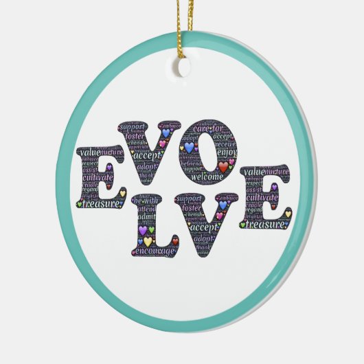 Evolve-Ornament Keramikornament (Links)