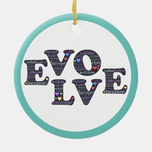 Evolve-Ornament Keramikornament (Hinten)