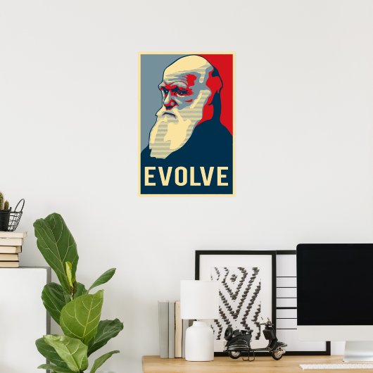 Evolve Poster (Heimbüro)