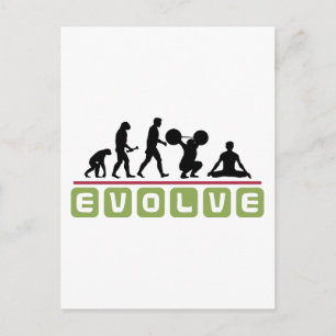 Evolve Yoga Gift Postkarte