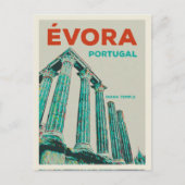 Evora Diana temple Abbildung Portugal Postcard Postkarte (Vorderseite)