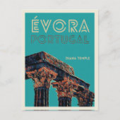 Evora Diana temple Abbildung Portugal Postcard Postkarte (Vorderseite)