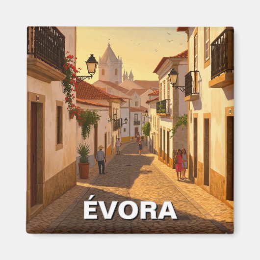 Evora Évora Portugal Travel Magnet (Vorne)