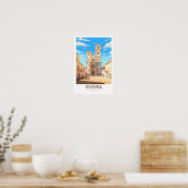 Evora Portugal Travel Print Poster (Küche)