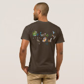 EvoS: Angepasste Crew T-Shirt (Schwarz voll)