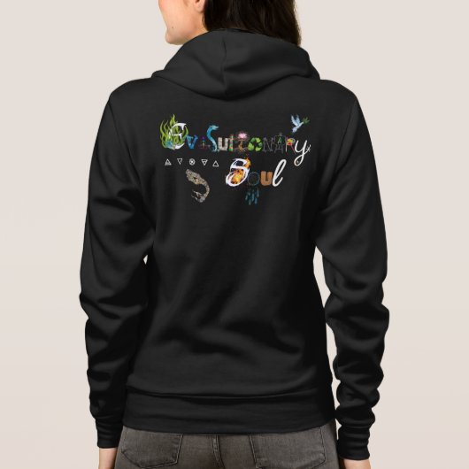 EvoS: Front Zipper Hoodie (Rückseite)