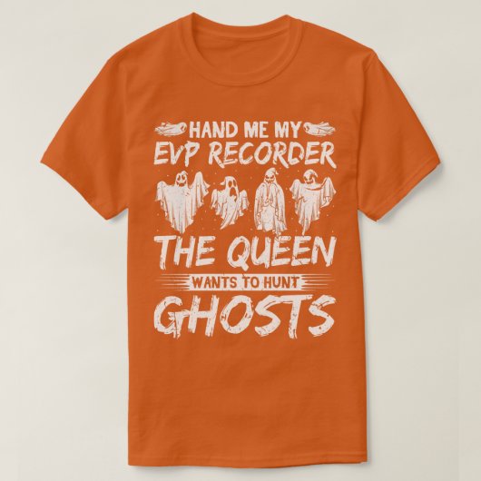 Evp Recorder Ghost Jagd T-Shirt (Design vorne)