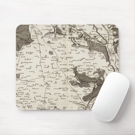 Evreux, Dreux Mousepad (Mit Mouse)
