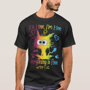 EVS Leben Alles ist schön farbenfroh T-Shirt
