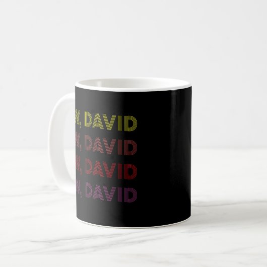Ew David Old School Kaffeetasse (Vorderseite Links)