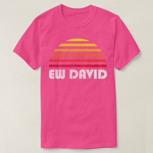 Ew David Sunset T-Shirt (Design vorne)