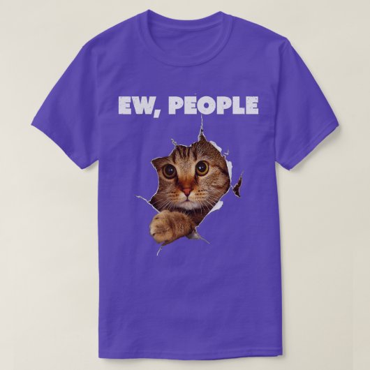 Ew, die Leute Cat Meow Kitty Funny Cats Mama und K T-Shirt (Design vorne)